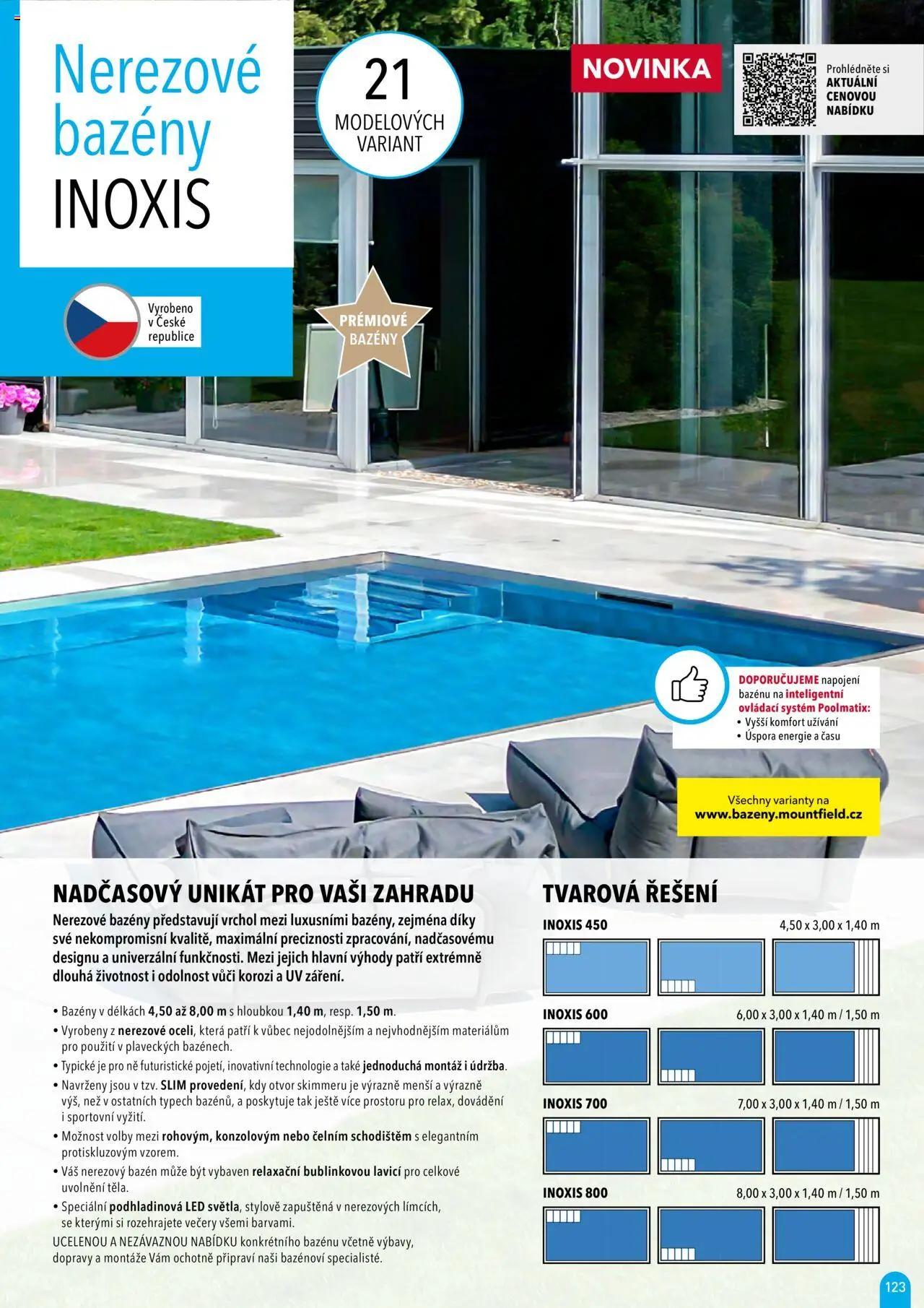 Mountfield katalog 2025 od 16.04.2025 | Strana: 123 | Produkty: Bazény, Bazén, LED