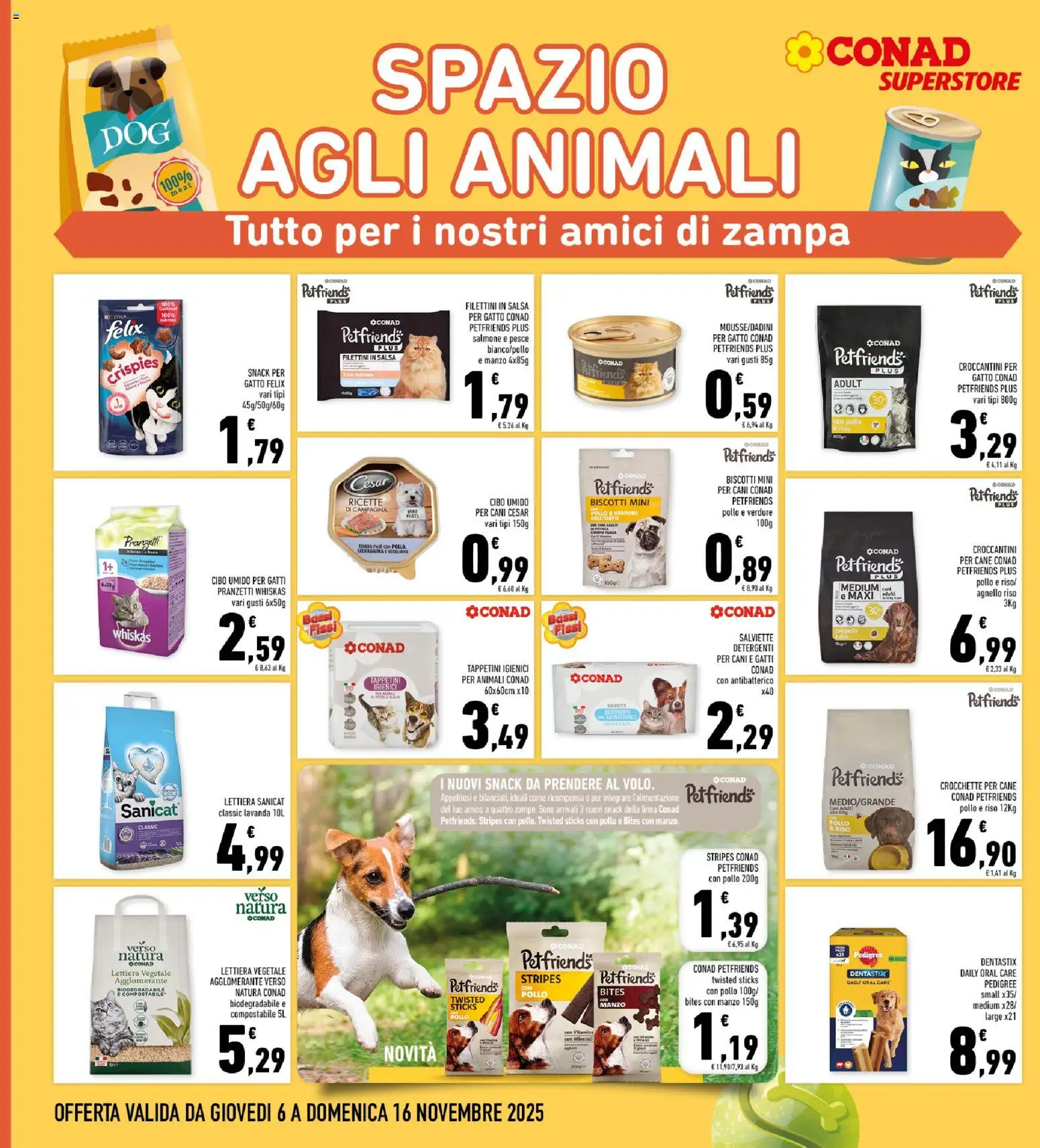 Volantino Conad del 06.11.2025 | Pagina: 30 | Prodotti: Paté, Verdure, Lavanda, Agnello