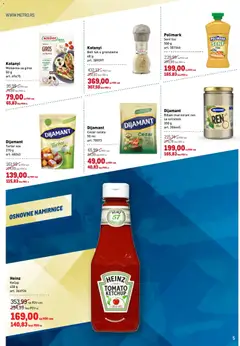 Metro katalog  - pregled Metro kataloga - važi od 30.04.2026 | Strana: 5 | Proizvode: Senf, Salata, Beli luk, Sos