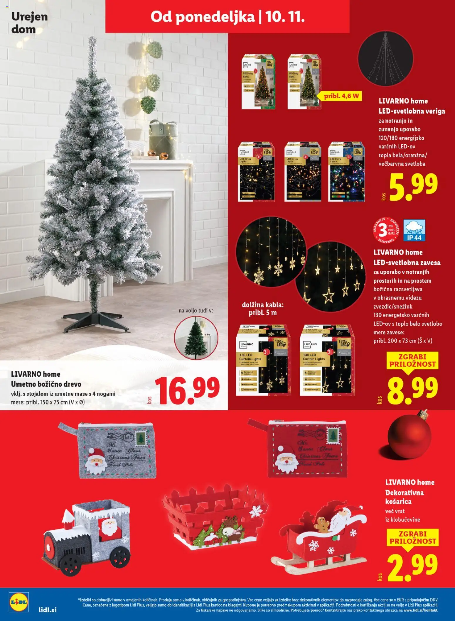 Novi Lidl katalog ponudbe – veljaven od 06.11.2025 | Stran: 70 | Izdelki: Zavese