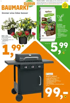 Globus Baumarkt Prospekt 	 ab 06.04.2026 gültig