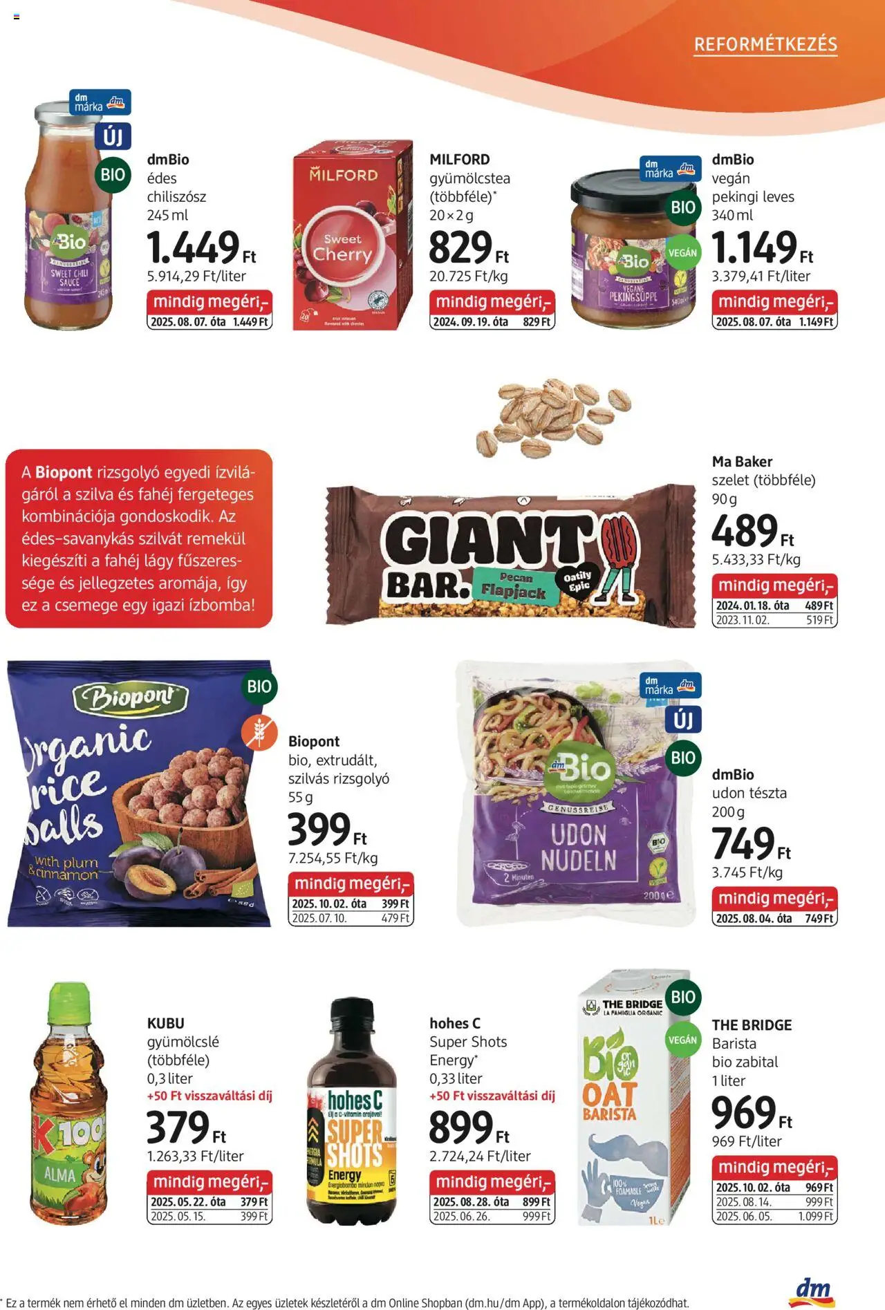 DM Drogerie Markt akciós ujság - amely érvényes a következő dátumtól: 02.10.2025 | Oldal: 19 | Termékek: Chili, Szilva, Alma, Fahéj