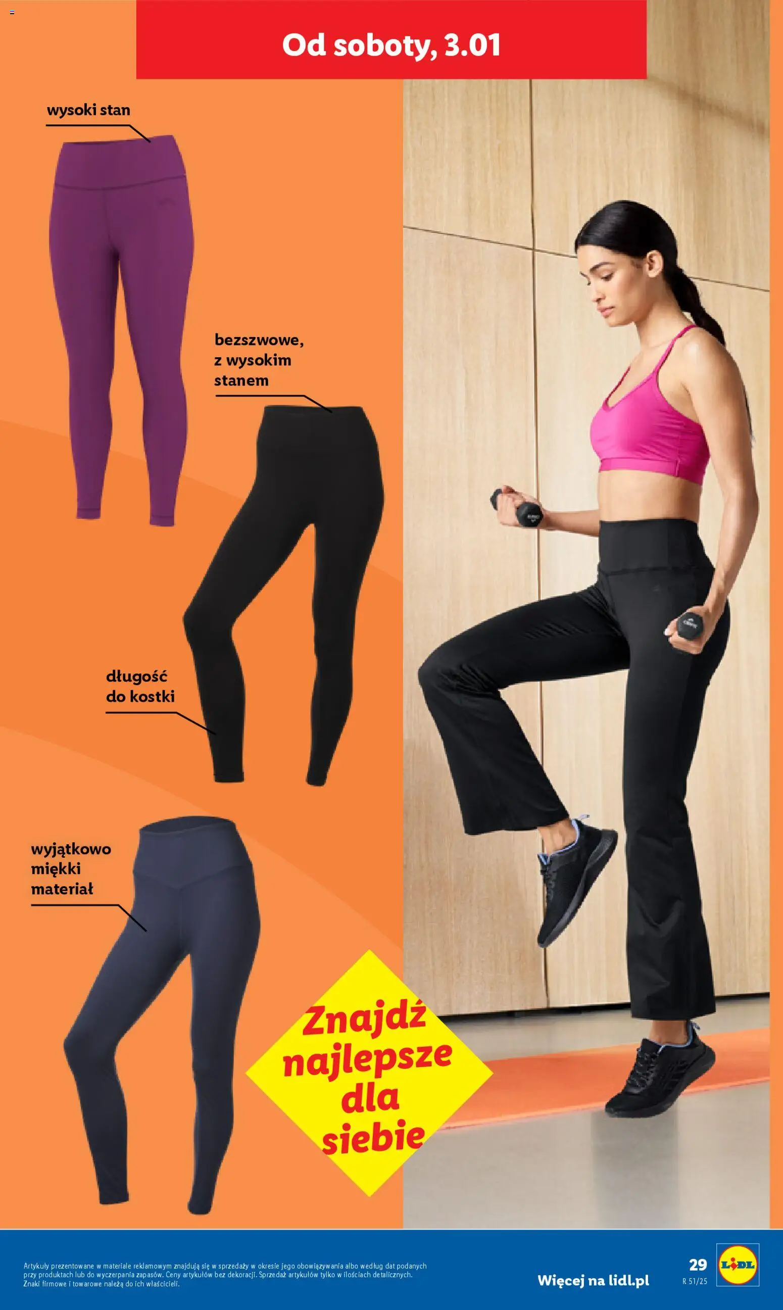 Lidl Katalog od 29.12.2025 | Strona: 31 | Produkty: Legginsy