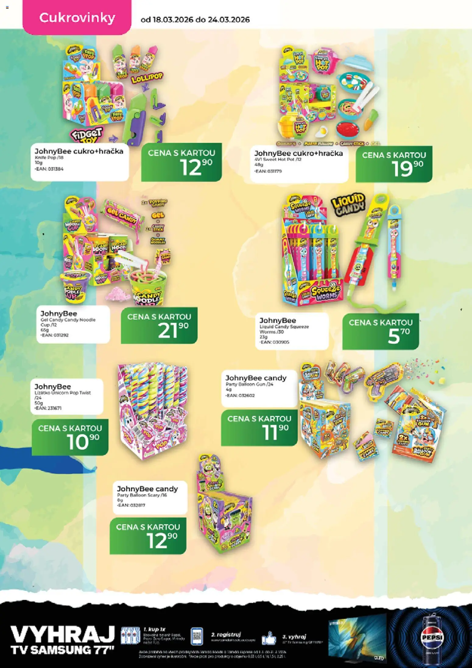 Tamda Foods leták od 18.03.2026 | Strana: 36 | Produkty: Pepsi, Tv, Samsung