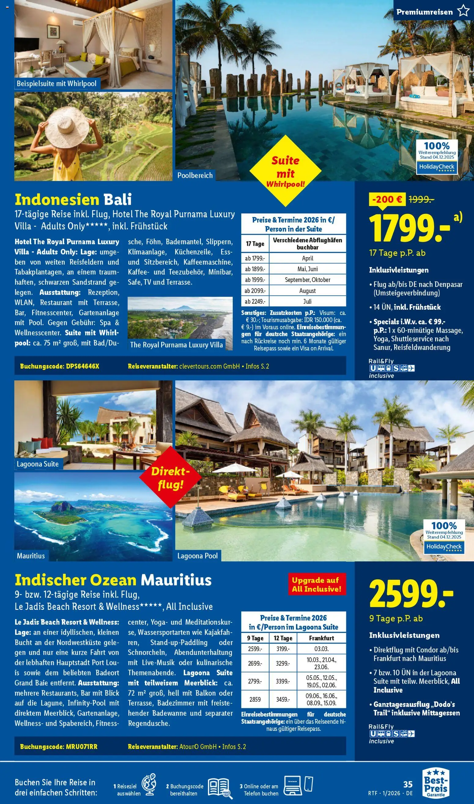 Lidl Reisen - Prospekt – gültig ab 14.01.2026 | Seite: 35 | Produkte: Kaffee, Telefon, TV