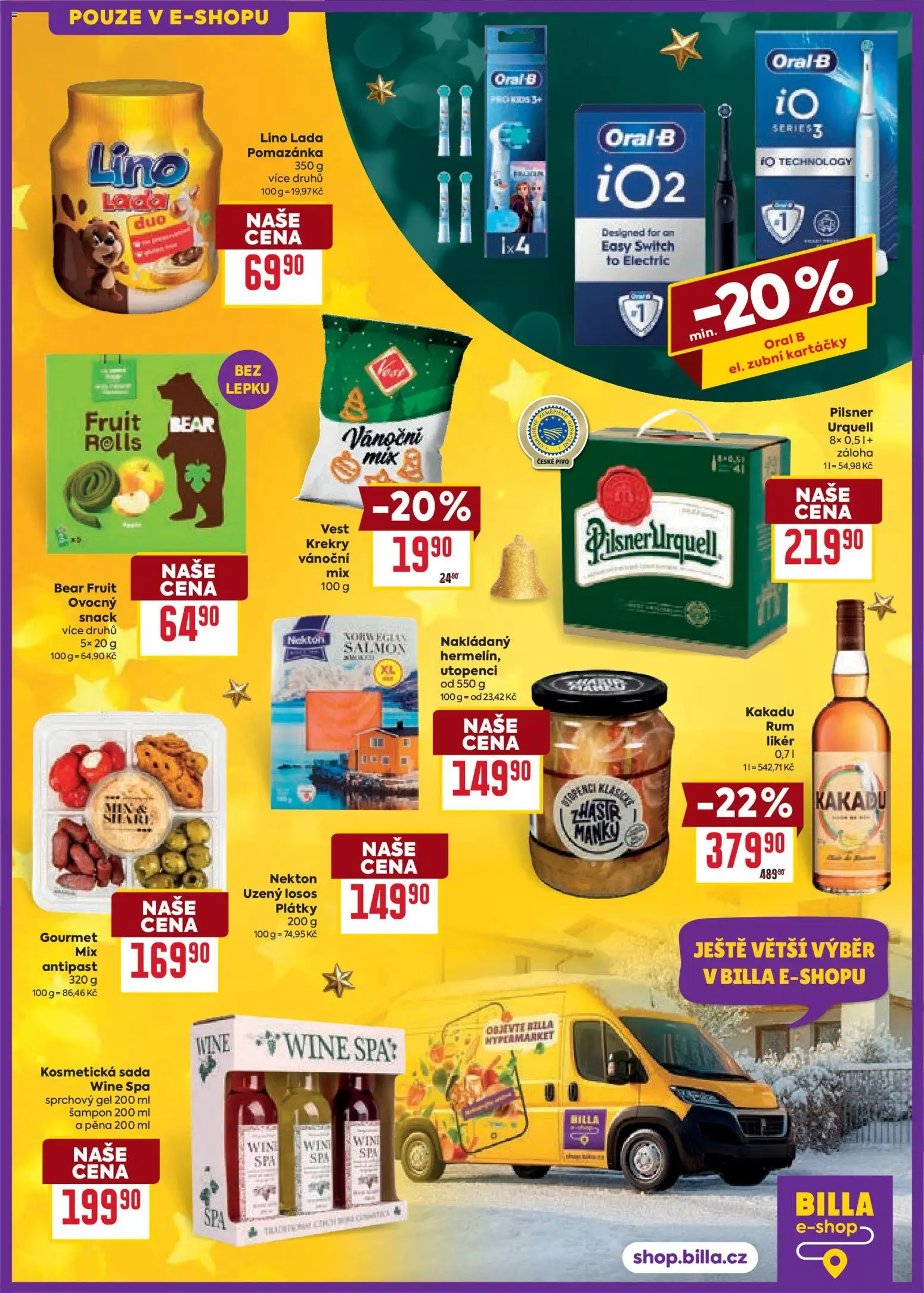 Billa leták - Vánoční nabídka od 12.11.2025 | Strana: 31 | Produkty: Gourmet, Pivo 11, Pivo, Losos