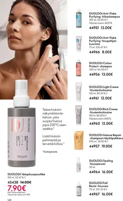 Oriflame-mainoslehti voimassa 10.12.2025 alkaen | Sivu: 148 | Tuotteet: Shampoo, Hiustenhoitoaine, Kuorinta