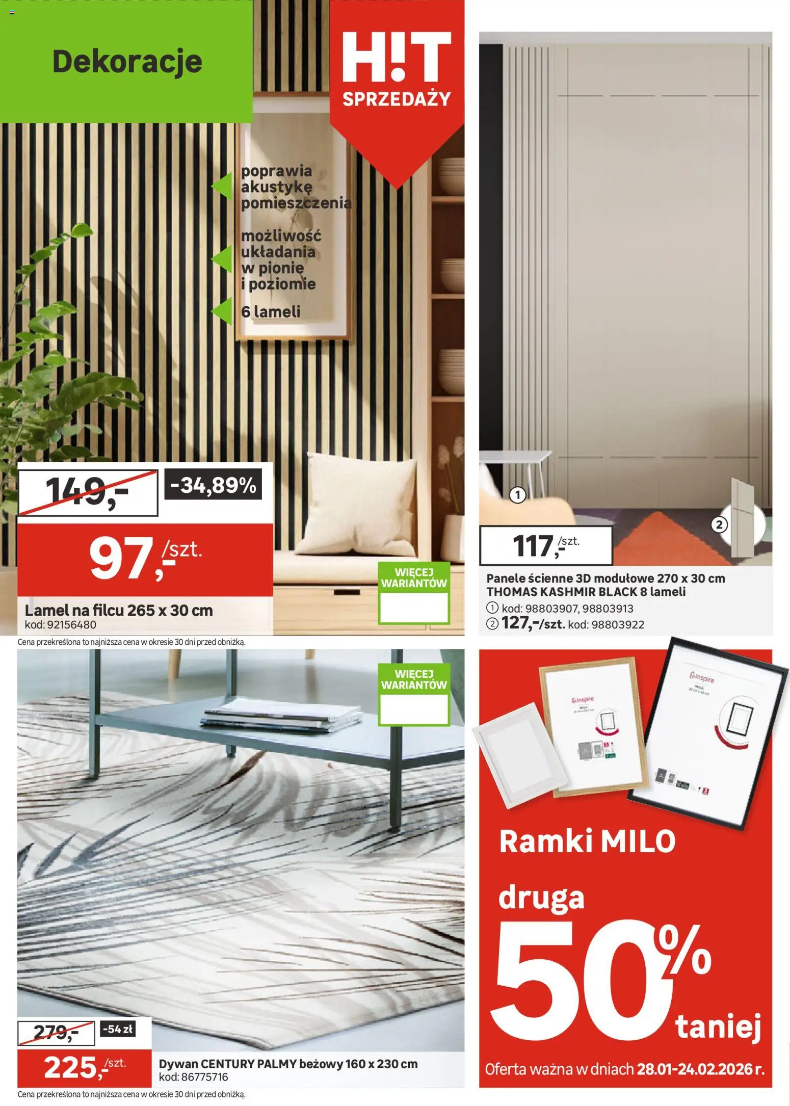 Leroy Merlin Gazetka od 28.01.2026 | Strona: 22 | Produkty: Dywan