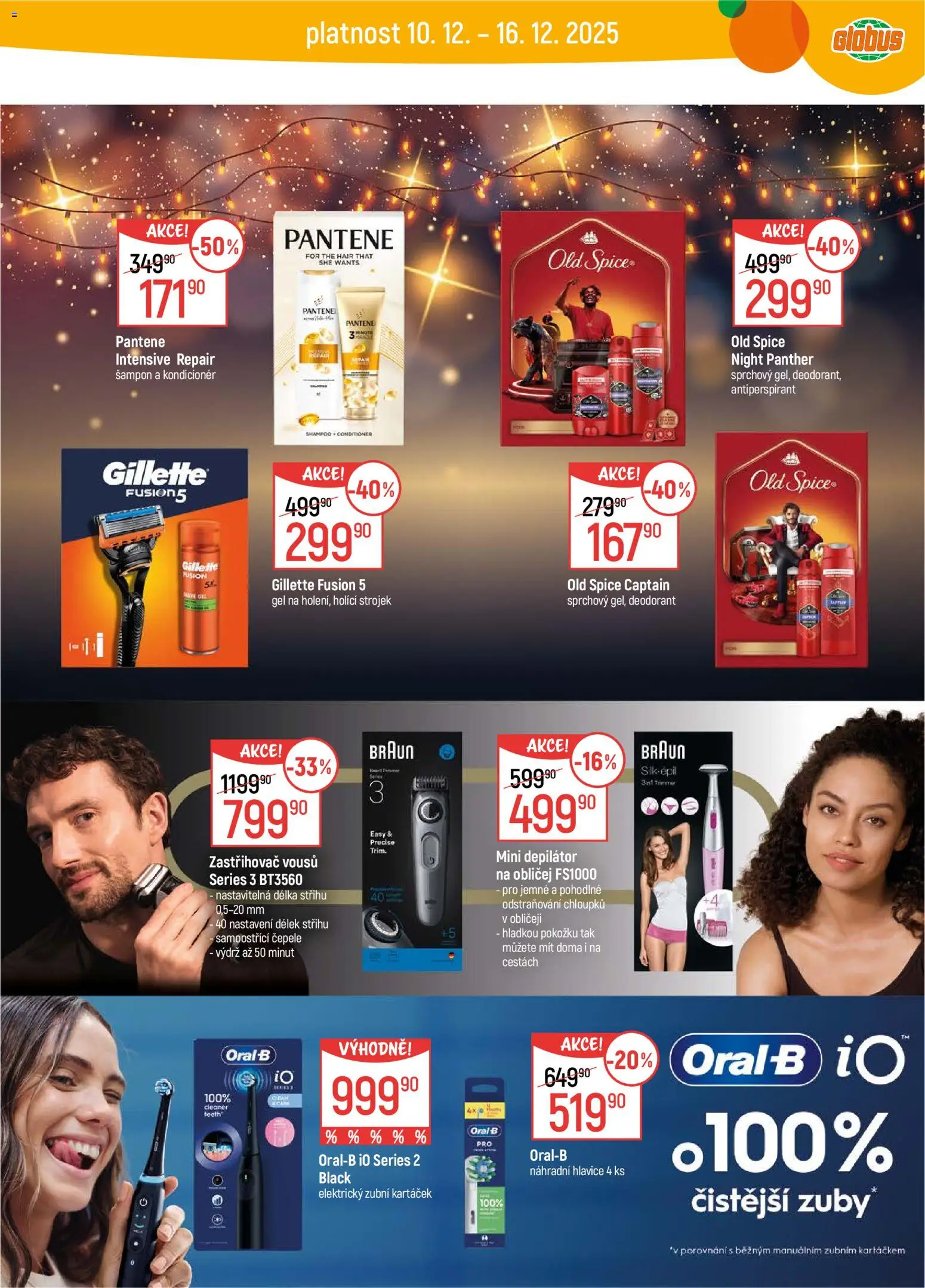Globus leták - Praha Zličín od 10.12.2025 | Strana: 34 | Produkty: Deodorant, Zubní kartáček, Globus, Šampon
