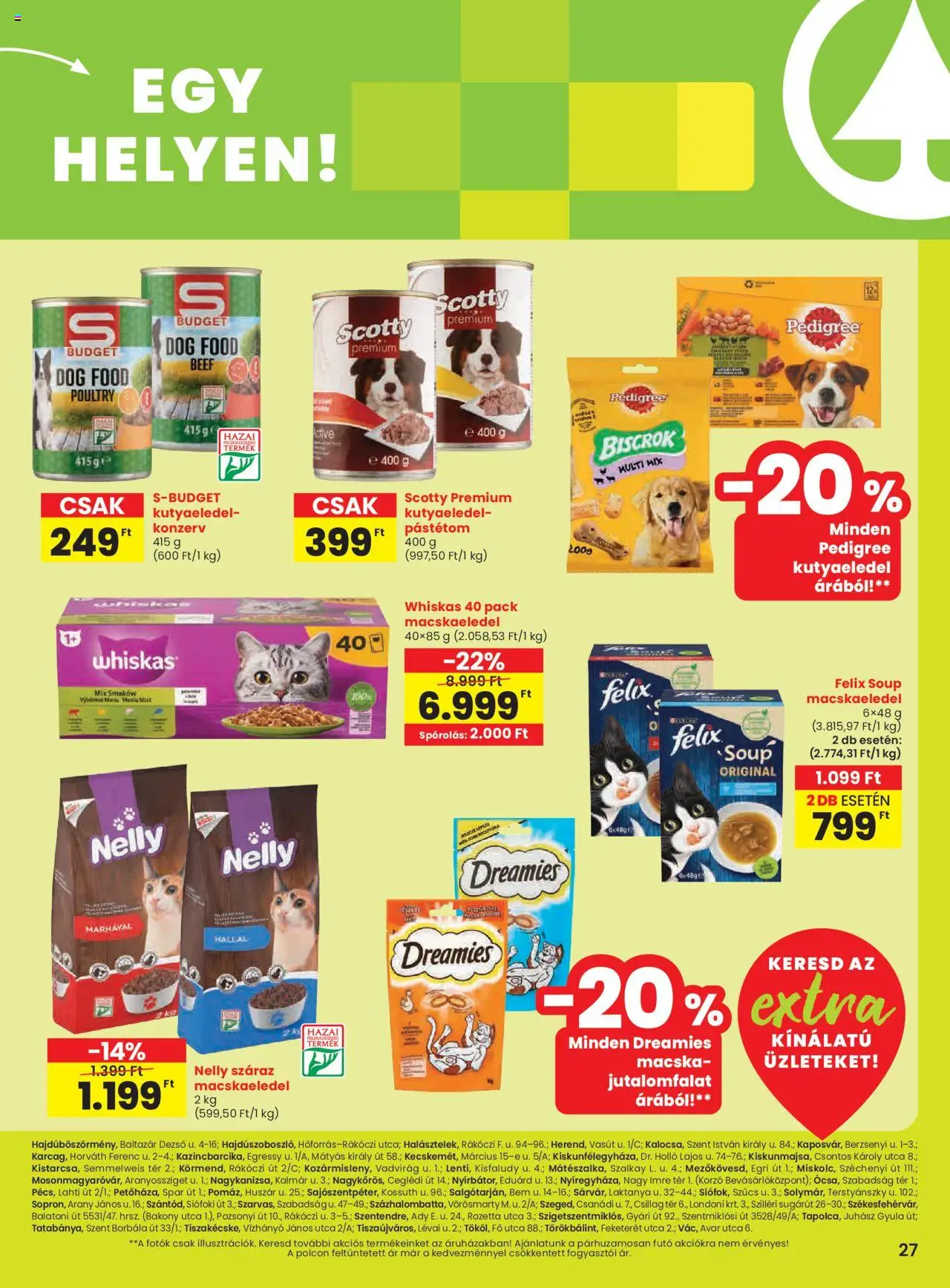 Interspar akciós ujság - amely érvényes a következő dátumtól: 31.07.2025 | Oldal: 8 | Termékek: Macskaeledel, Kutyaeledel, Whiskas, Pástétom