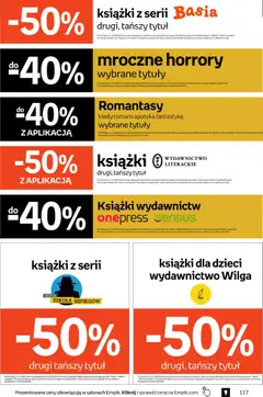 Pogląd oferty "Empik Black Friday" - ważna od 29.10.2025 | Strona: 117 | Produkty: Książki