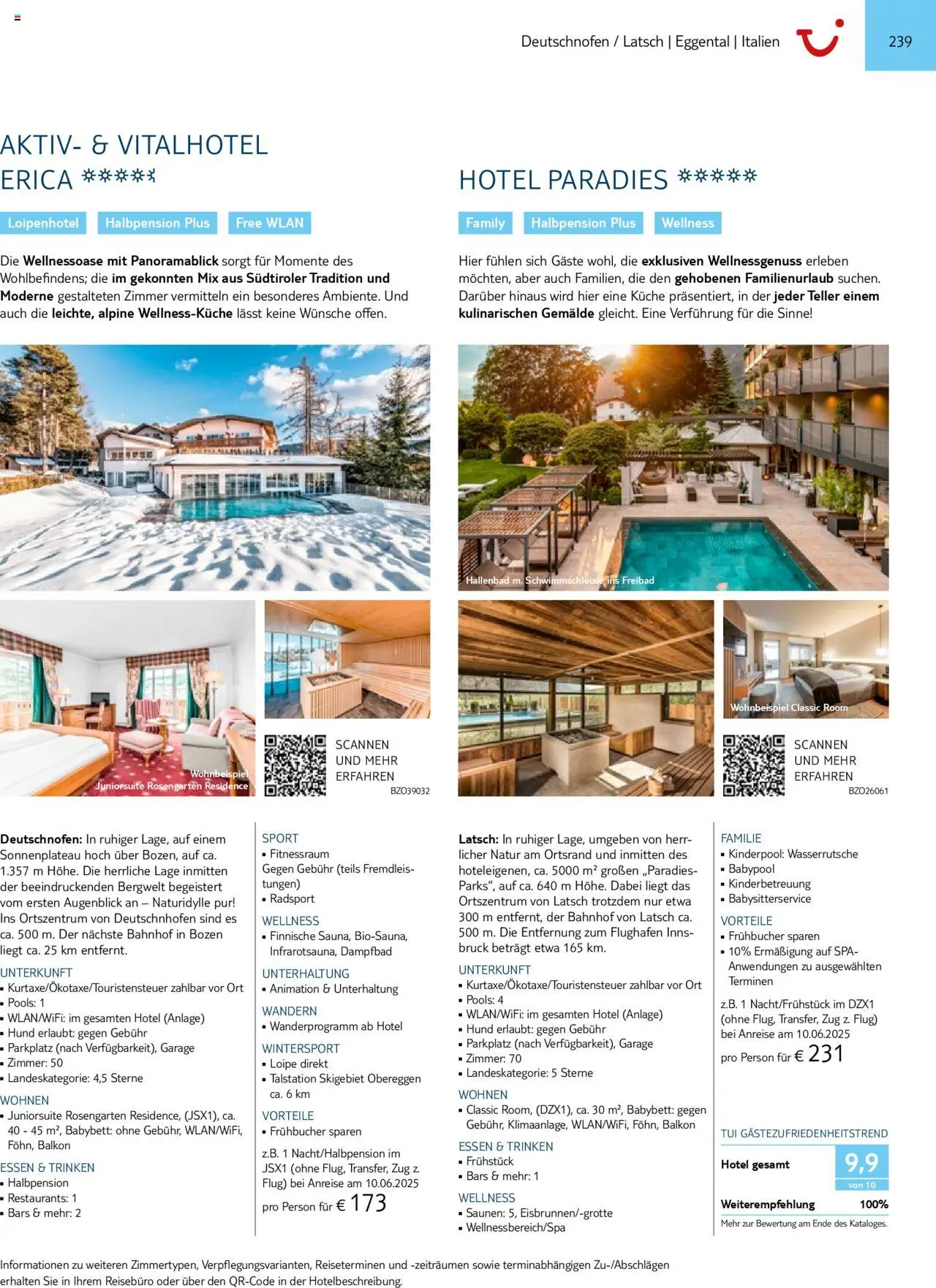 TUI Prospekt 	 – gültig ab 01.11.2024 | Seite: 239 | Produkte: Babybett, Küche