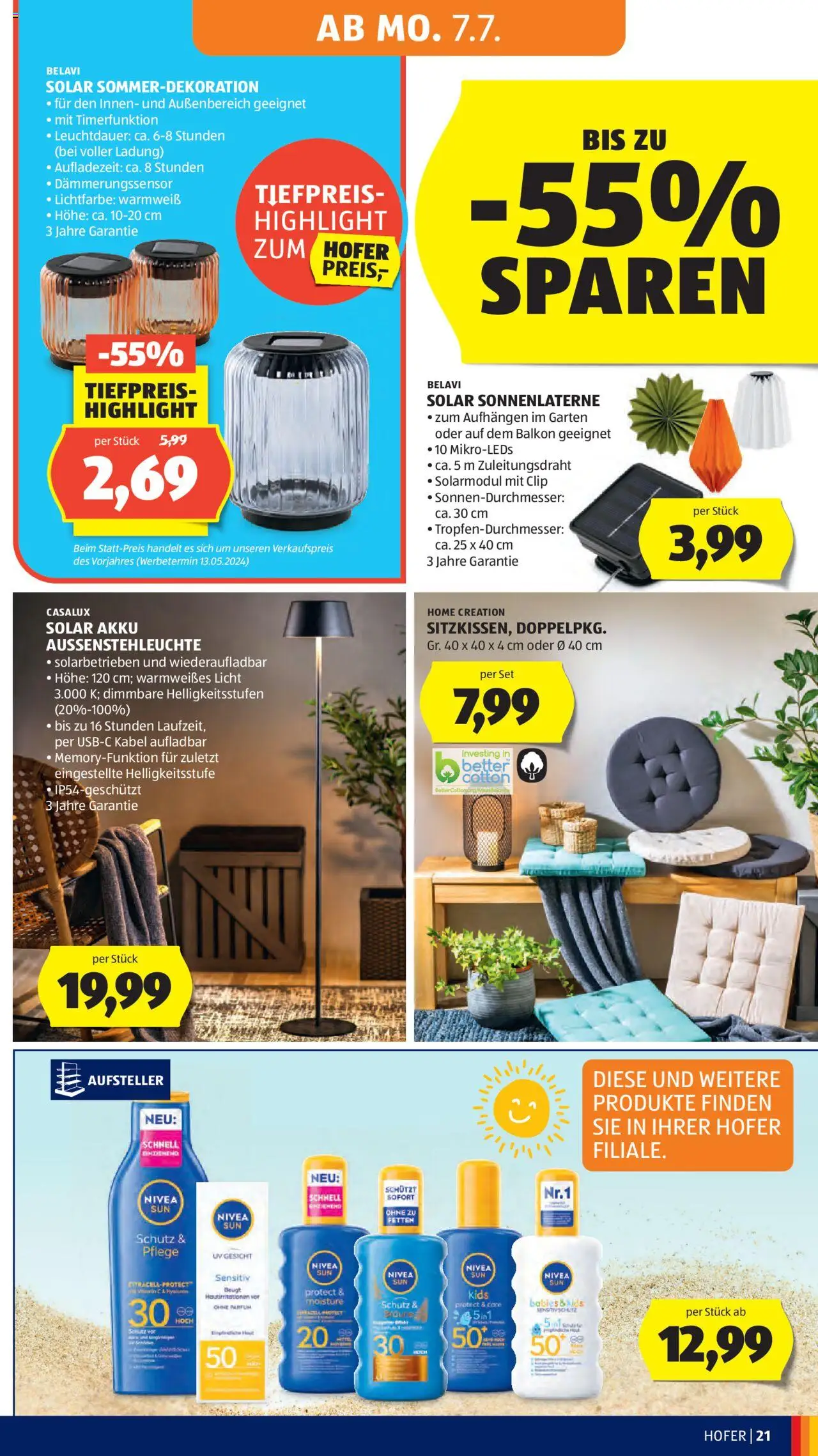 Hofer Flugblatt gültig ab 04.07.2025 | Seite: 25 | Produkte: Kabel, Parfüm