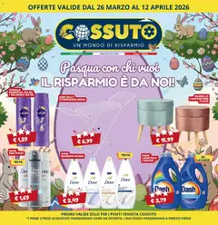 Anteprima del volantino Cossuto volantino valido a partire dal 26.03.2026