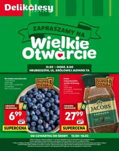 Pogląd oferty "Delikatesy Centrum Gazetka - Hrubieszów Otwarcie" - ważna od 12.02.2026