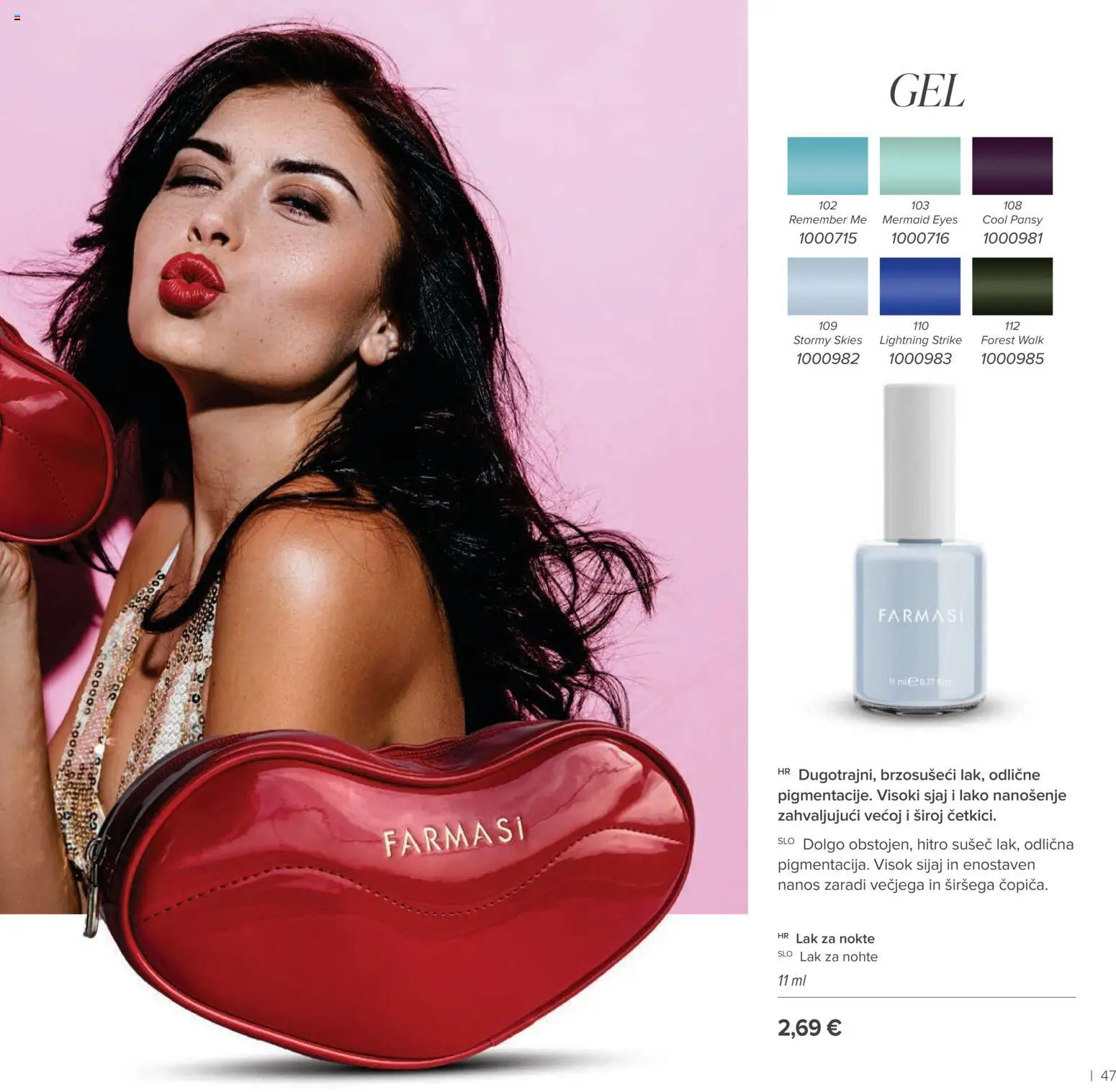 Farmasi katalog | vrijedi od 01.04.2026 | Stranica: 47