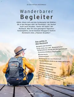 dm drogerie Prospekt 	 ab 01.10.2025 gültig | Seite: 54 | Produkte: Regenjacke, Pinzette, Rucksack
