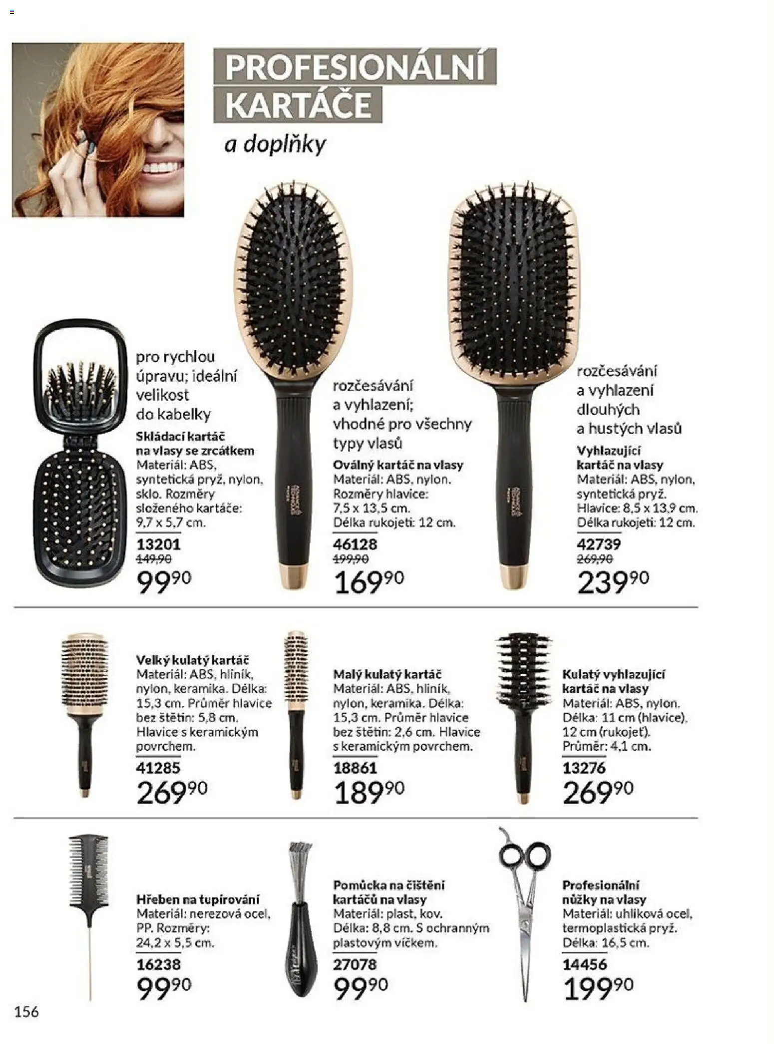 Avon katalog 2/2026 od 01.02.2026 | Strana: 156 | Produkty: Nůžky, Kabelky, Hřeben, Kartáč