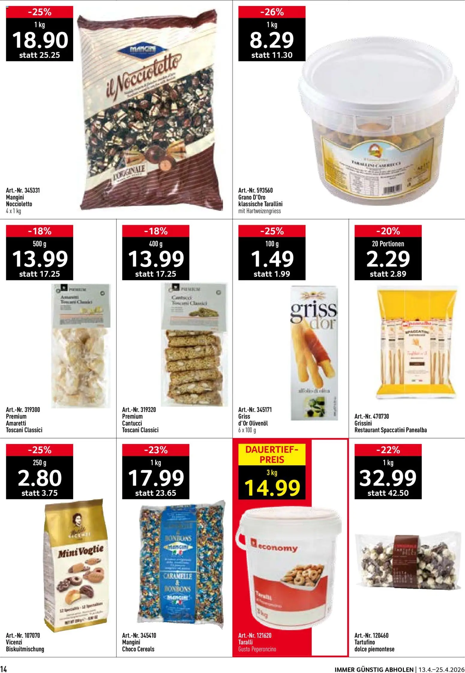Prodega aktionen Italien – gültig ab 13.04.2026 | Seite: 14