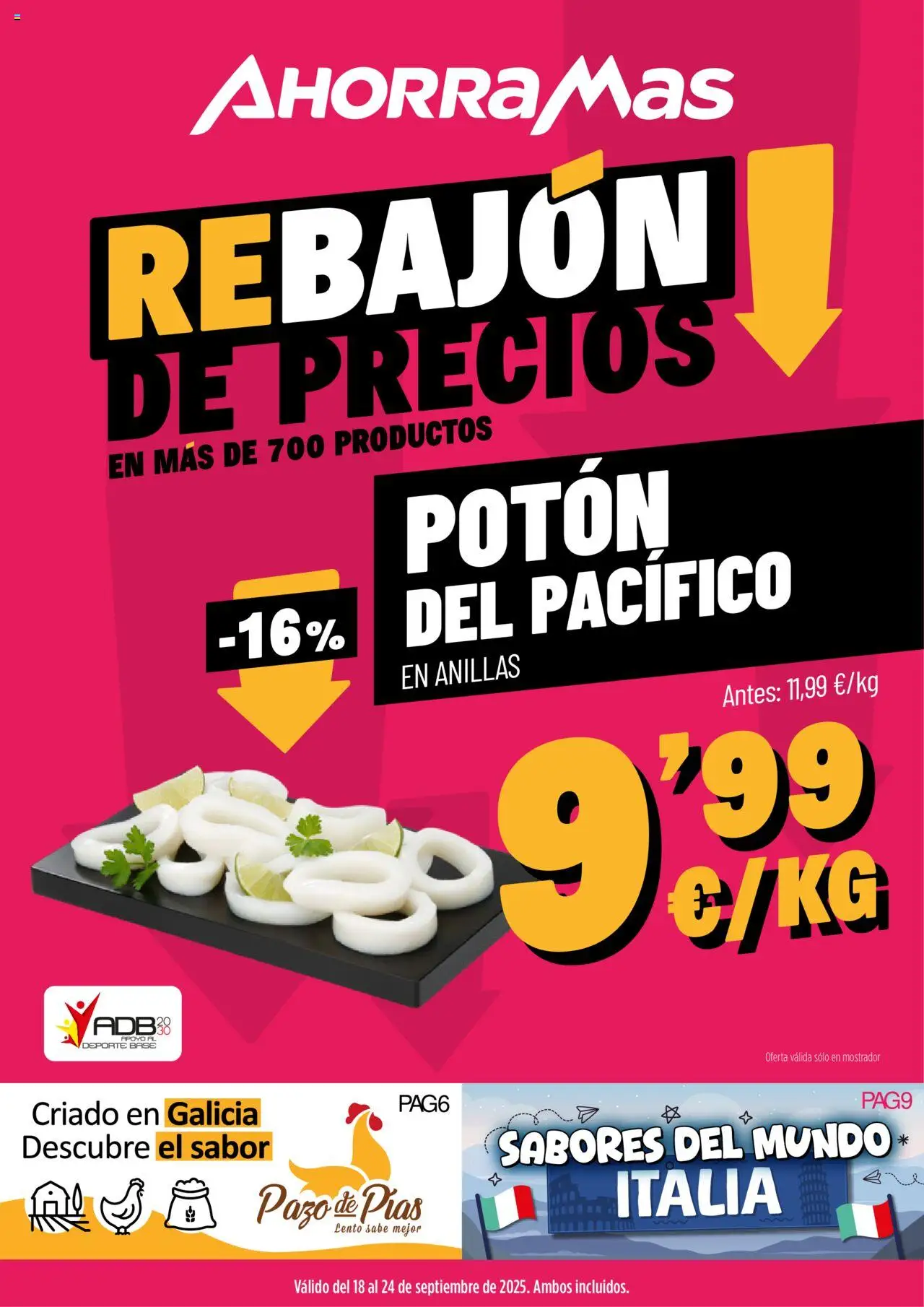AhorraMas folleto │ válido desde el 18.09.2025 | Página: 1