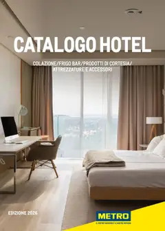 Anteprima del volantino Metro Hotel catalogo valido a partire dal 17.10.2025
