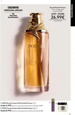 Vista previa Oriflame - Catálogo Campaña 15 válido desde el 29.10.2025 | Página: 53 | Productos: Fragancia, Piña, Crema, Eau de parfum