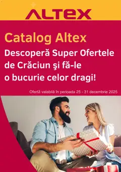 Ofertele Altex valabile de la 25.12.2025