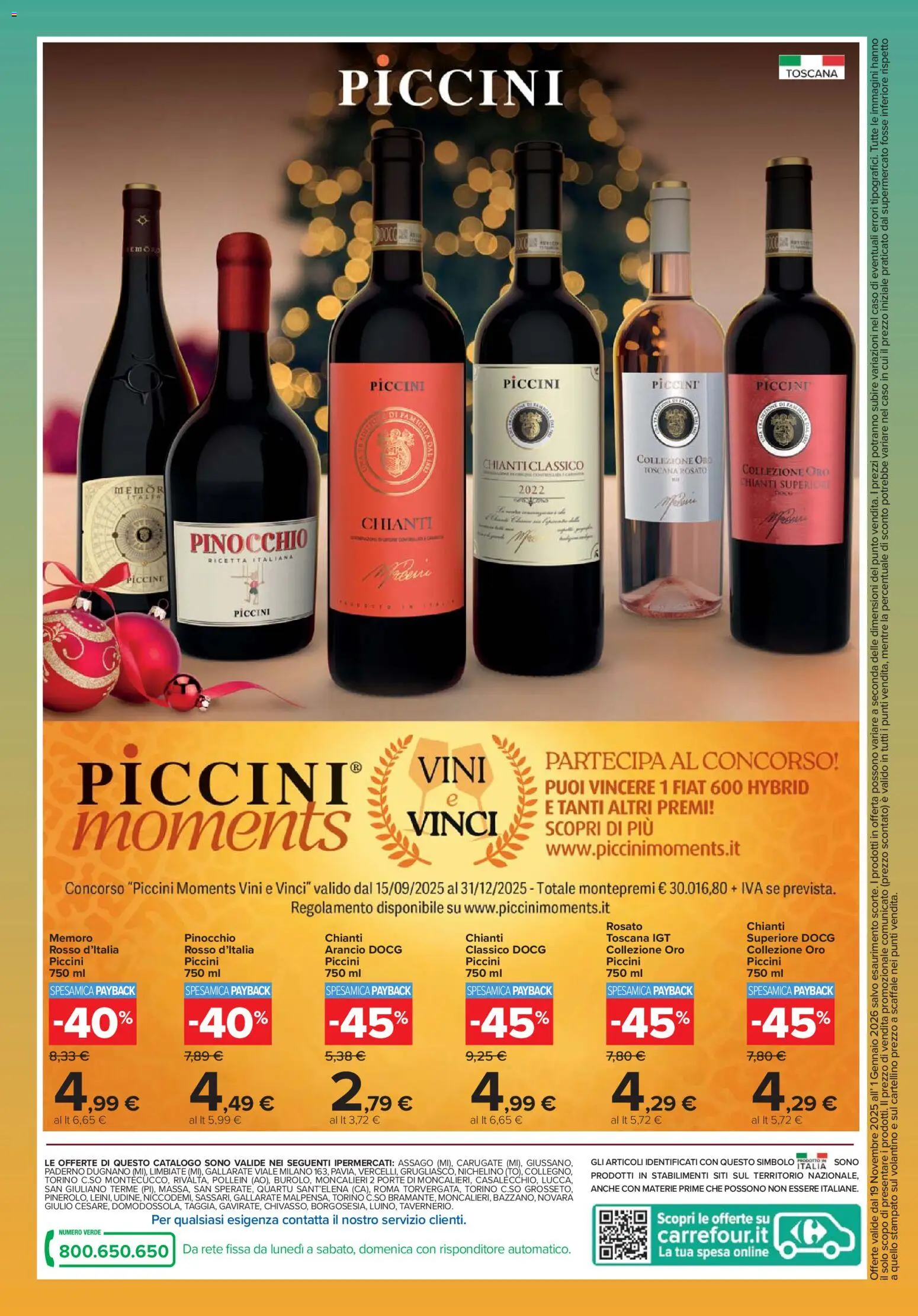 Volantino Carrefour del 19.11.2025 | Pagina: 12 | Prodotti: Scaffale