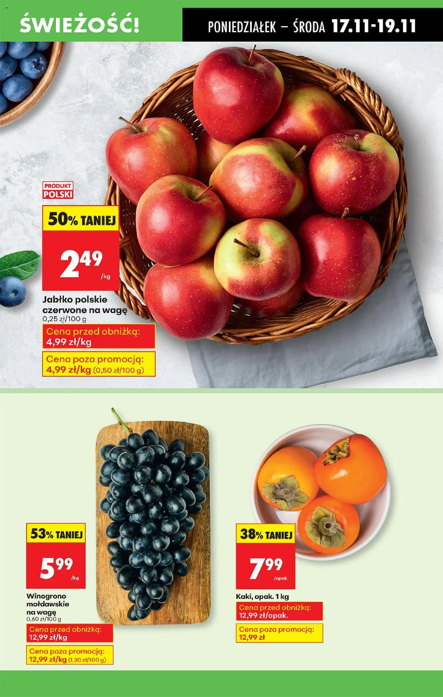 Biedronka gazetka od 17.11.2025 | Strona: 23 | Produkty: Winogrono