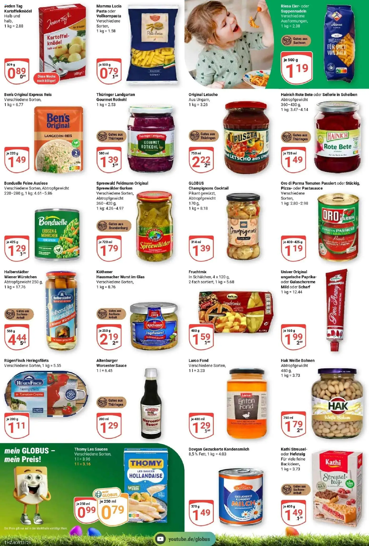 Globus prospekt Zeitz	 – gültig ab 23.03.2026 | Seite: 5 | Produkte: Eier, Tomaten, Paprika, Gurken