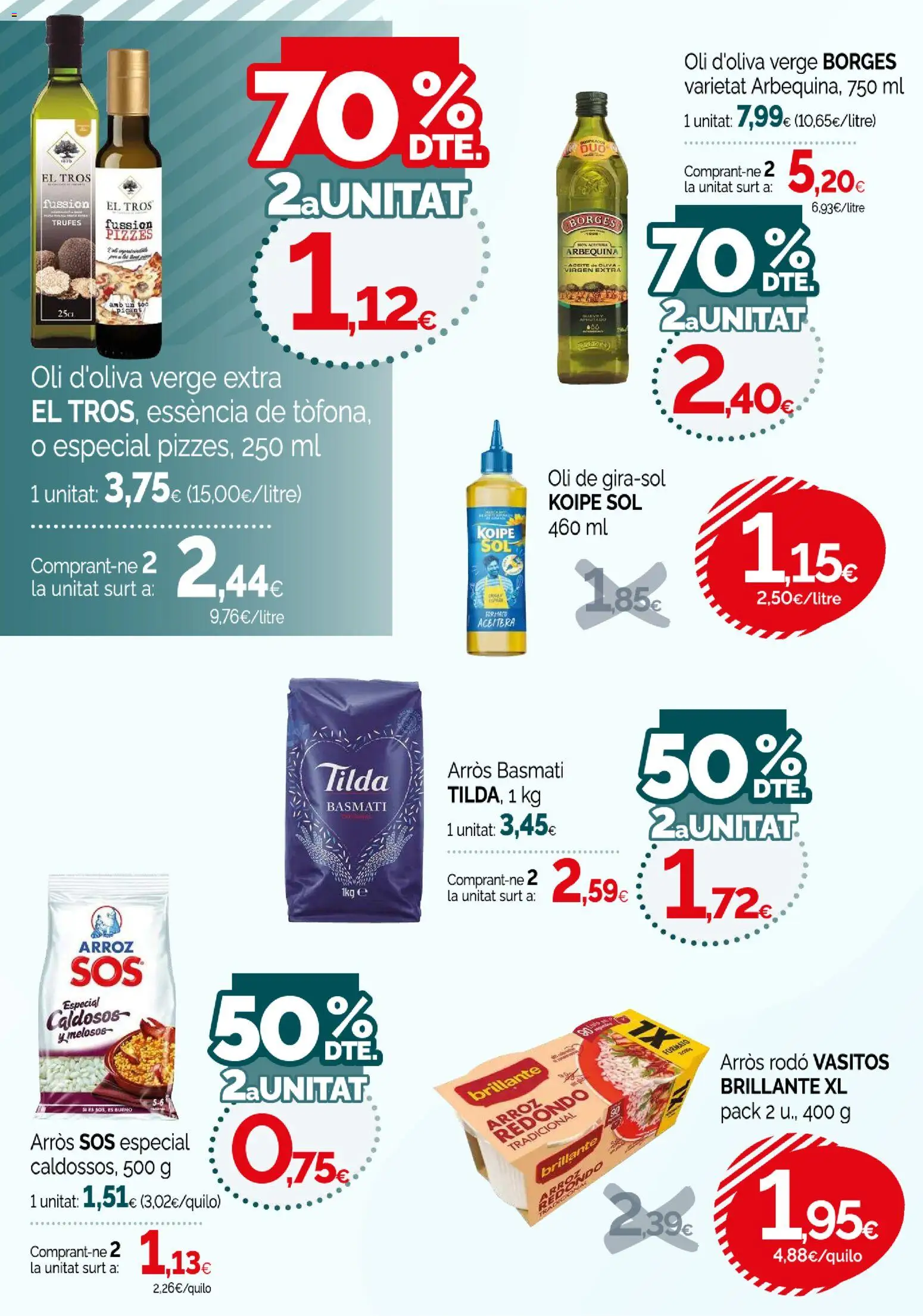 Condis folleto life │ válido desde el 08.04.2026 | Página: 27 | Productos: Aceite, Arroz, Aceite de oliva, Aceite de oliva virgen extra