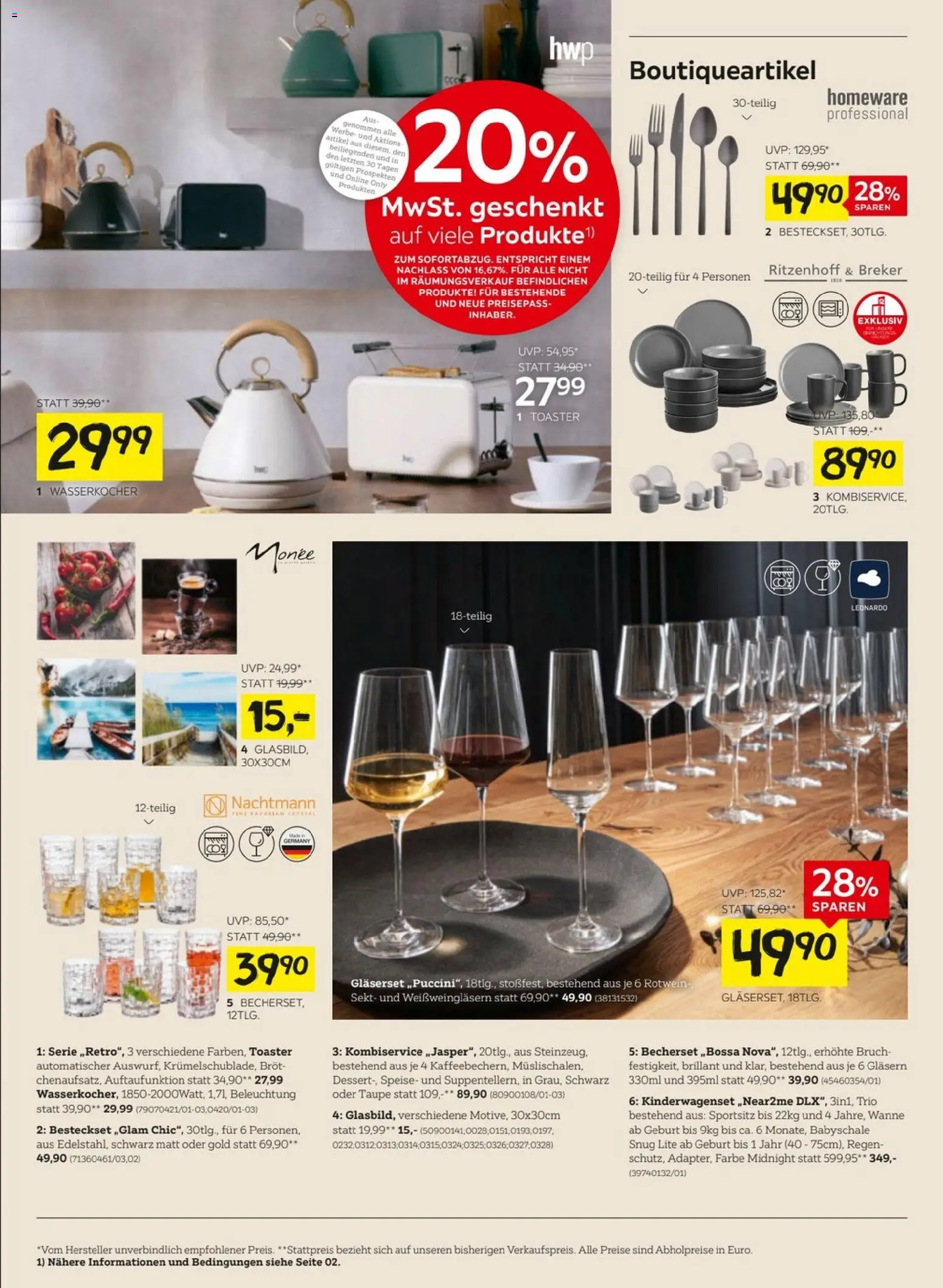 XXXLutz Schlafzimmer  gültig ab 29.12.2025 | Seite: 18 | Produkte: Wasserkocher, Toaster, Brot