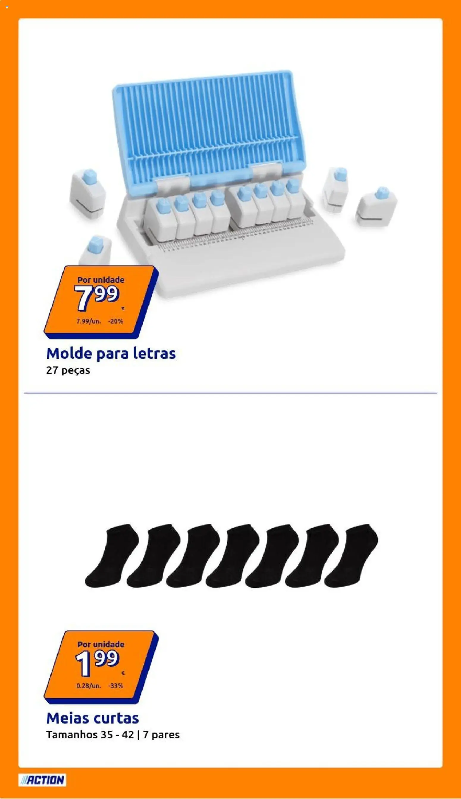 Action folheto │ válido de 18.03.2026 | Página: 8 | Produtos: Meias