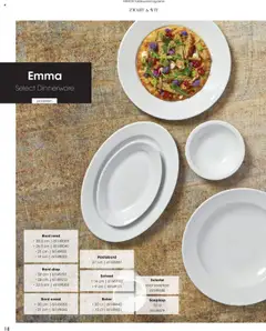 Hanos - Tableware magazine 2025-2026 - Voorbeeld van een folder van Hanos, geldig van 01.09.2025 | Pagina: 18 | Producten: Beker, Bord, Schaal