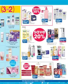 Clicks Specials │ valid from 22.07.2025 | Page: 35 | Products: Toner, Cream, Night cream, Lip balm