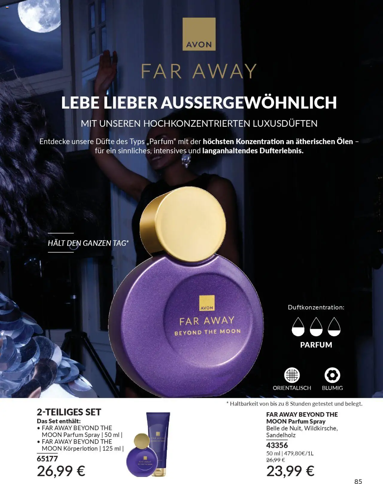 AVON Katalog Oktober 2025 – gültig ab 01.10.2025 | Seite: 87 | Produkte: Parfüm, Körperlotion