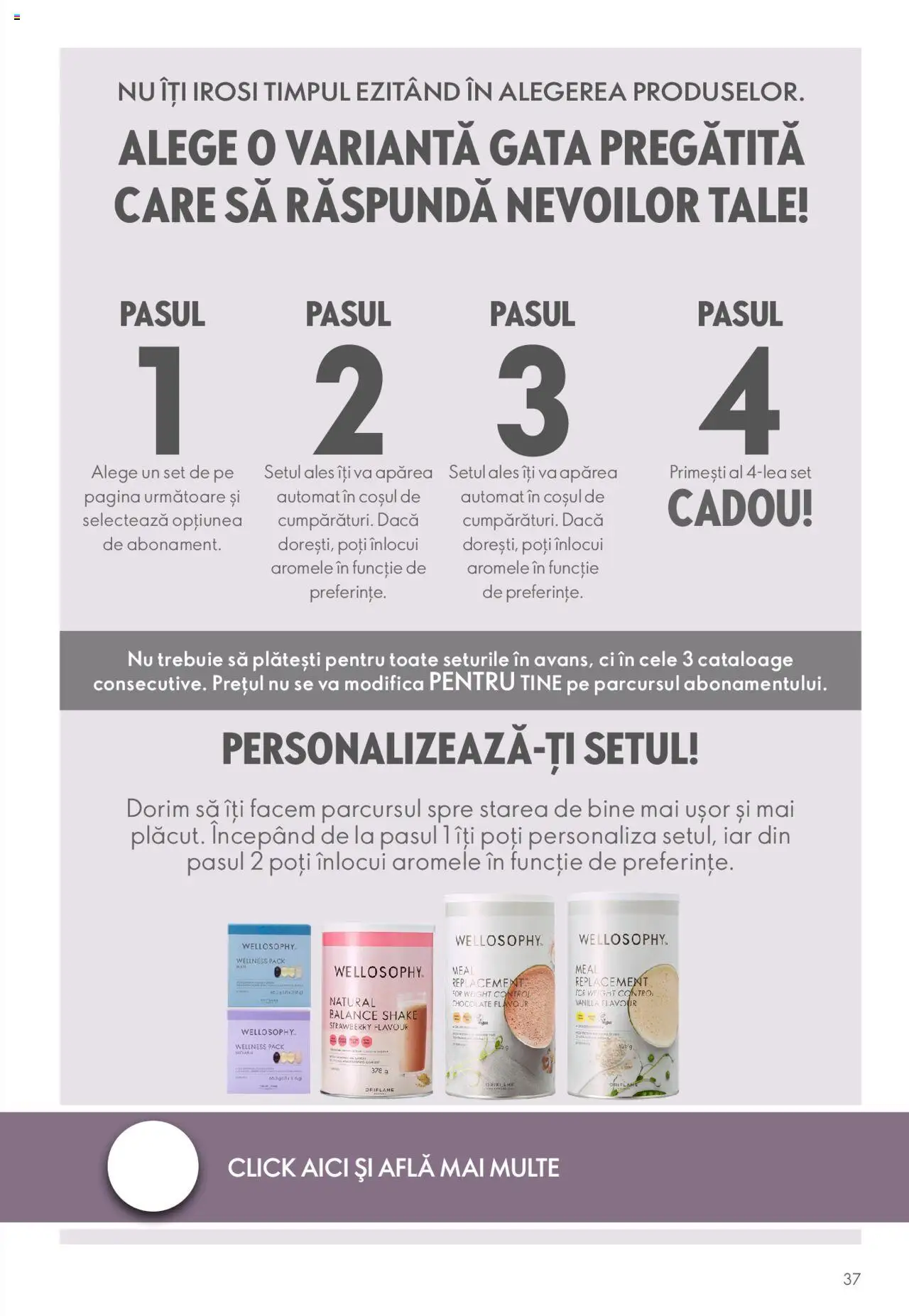Oriflame catalog - Wellosophy – valabil de la 31.10.2023 | Pagină: 37 | Produse: Shake