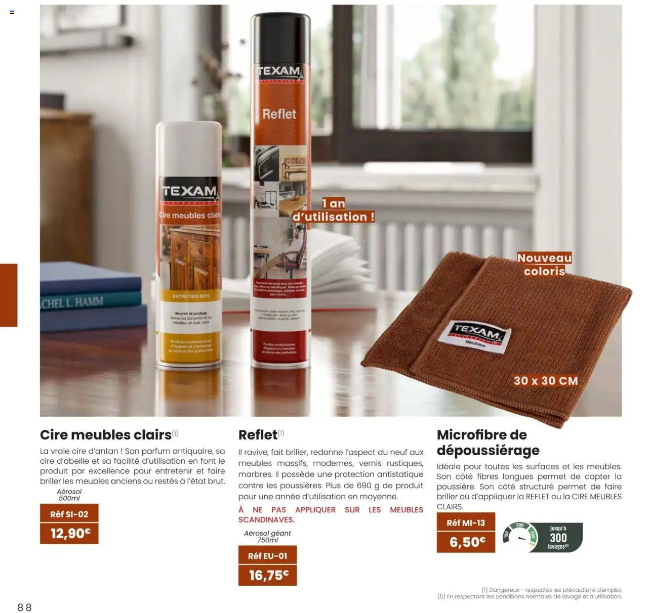 {H1} | Page: 88 | Produits: Cire, Parfum