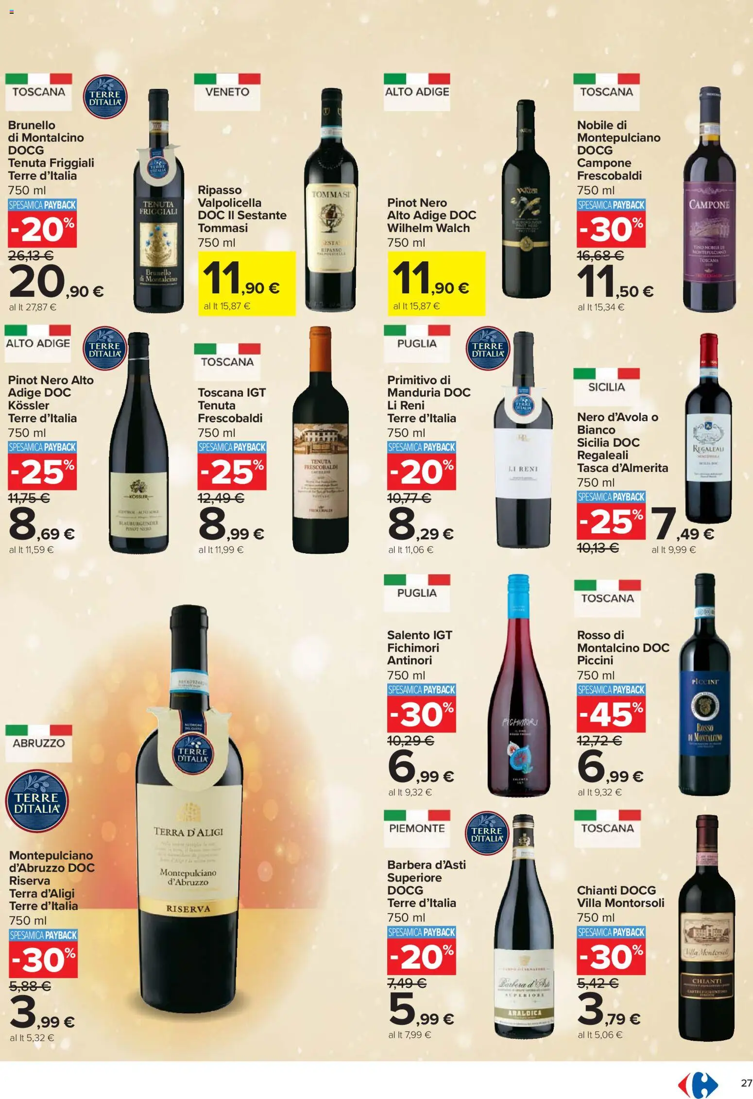 Volantino Carrefour del 27.11.2025 | Pagina: 27 | Prodotti: Terra