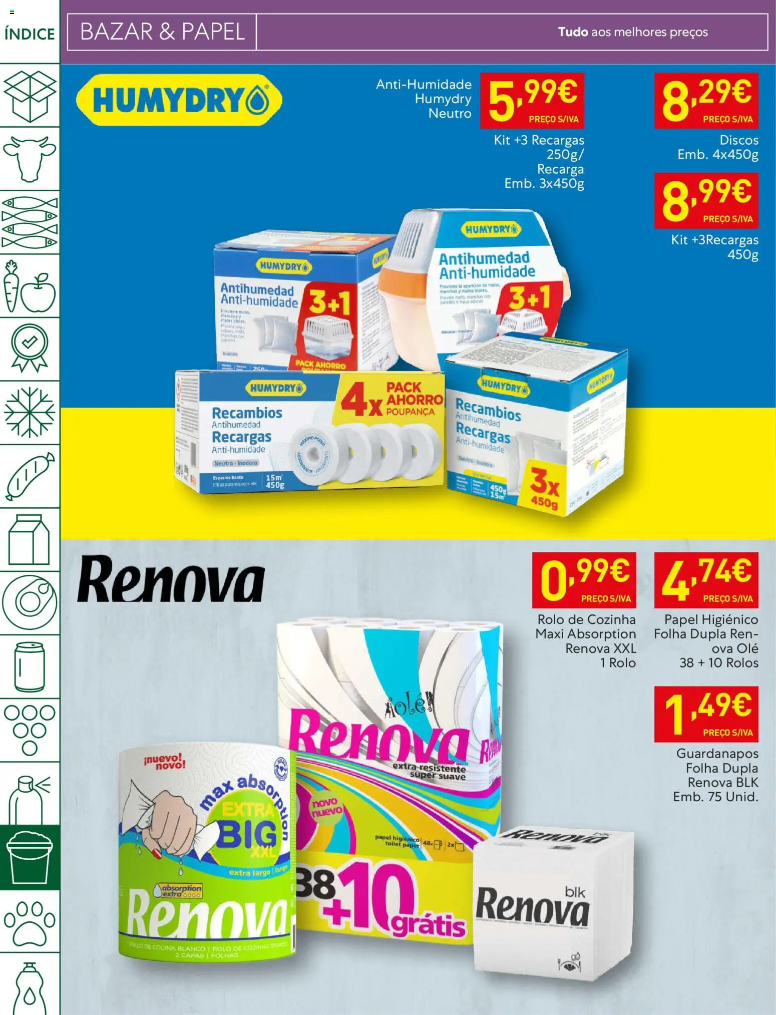 Recheio folheto │ válido de 20.01.2026 | Página: 42 | Produtos: Papel higiénico, Guardanapos