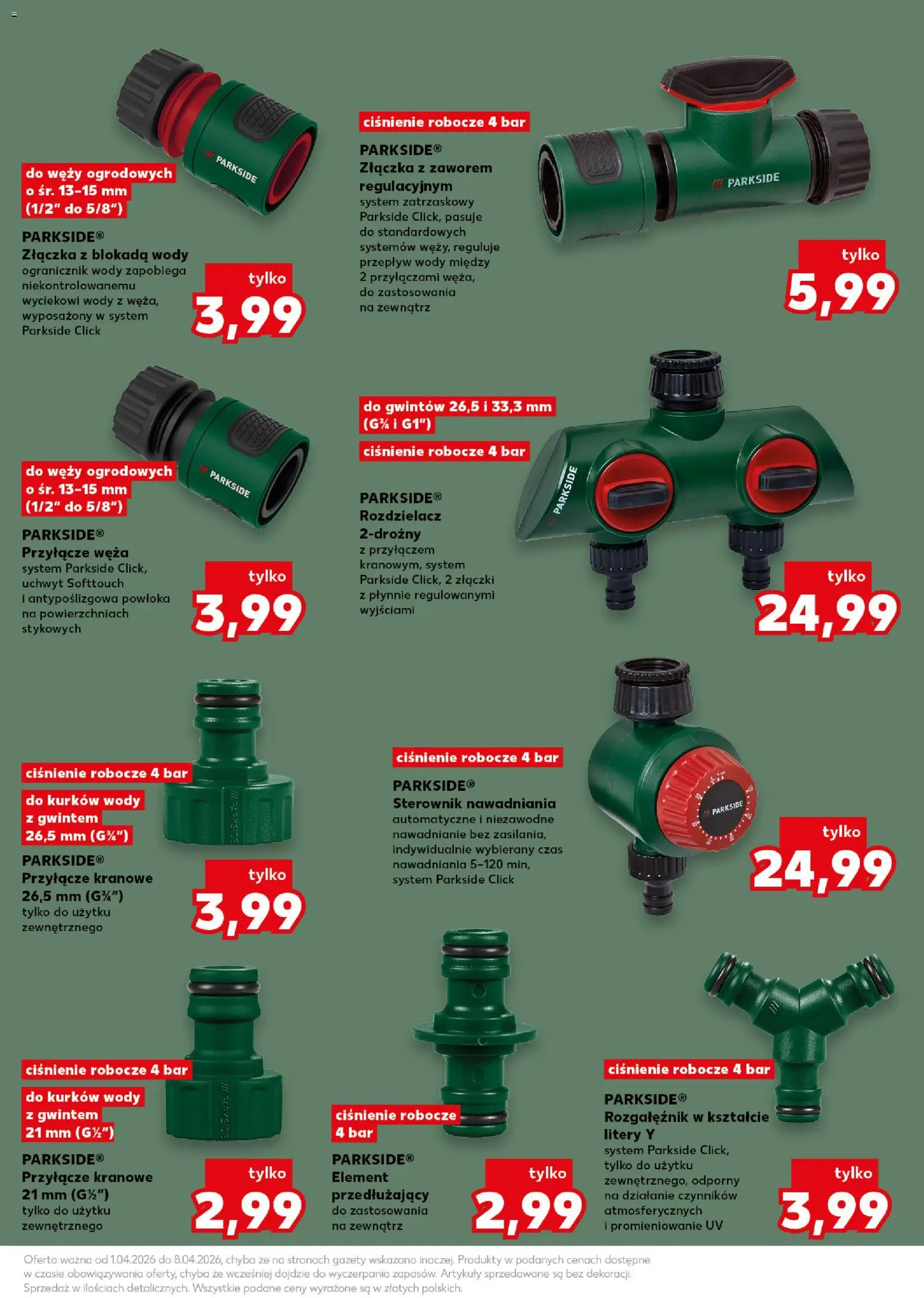Kaufland Polsko leták - Wiosenne inspiracje od 01.04.2026 | Strana: 17 | Produkty: Parkside