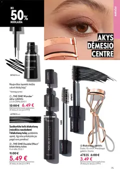 Oriflame leidinys galioja nuo 19.11.2025 | Puslapis: 75 | Prekių: Makiažas, Šepetėlis, Tušas