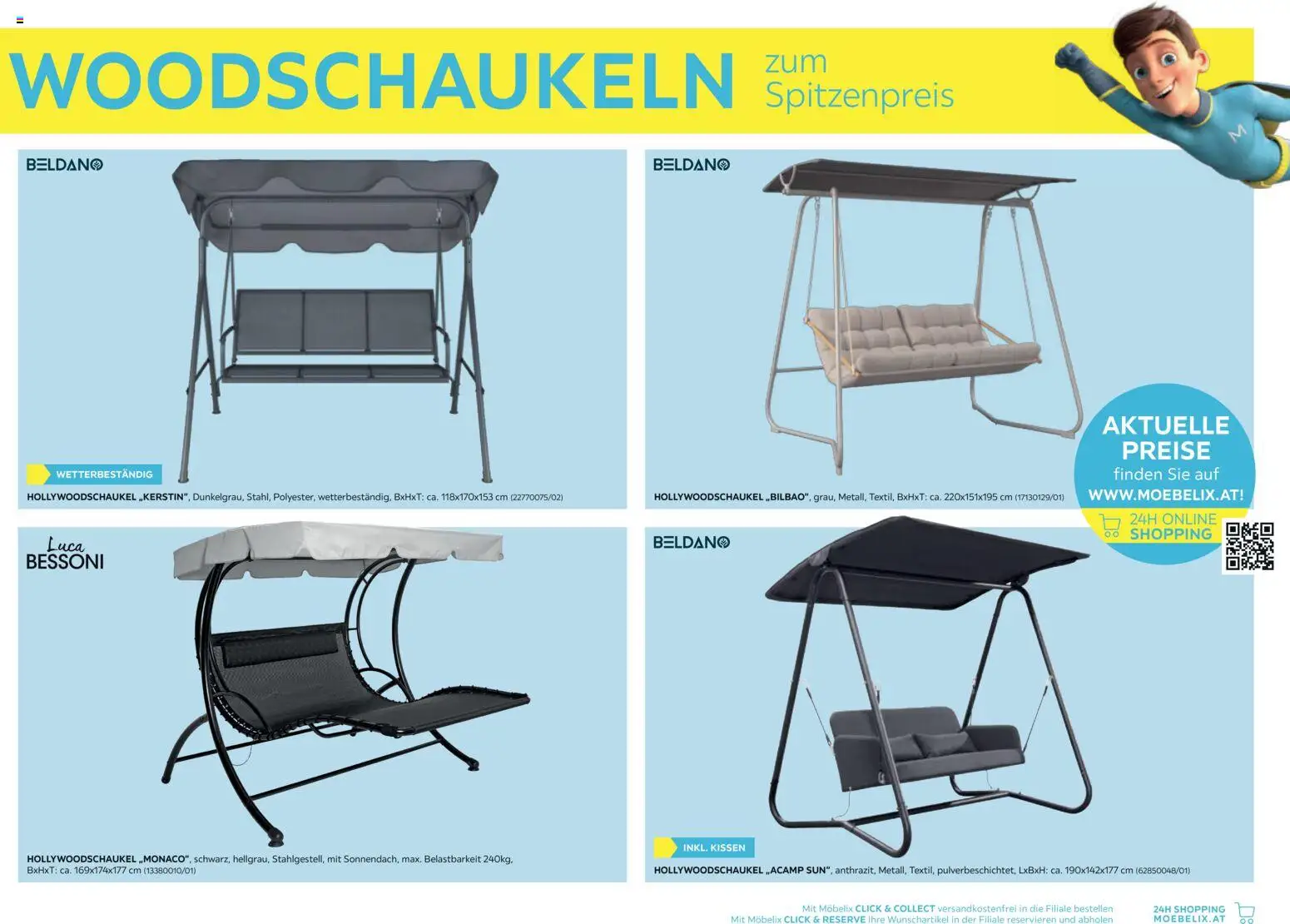 Möbelix Gartenmöbel gültig ab 16.03.2026 | Seite: 31 | Produkte: Kissen