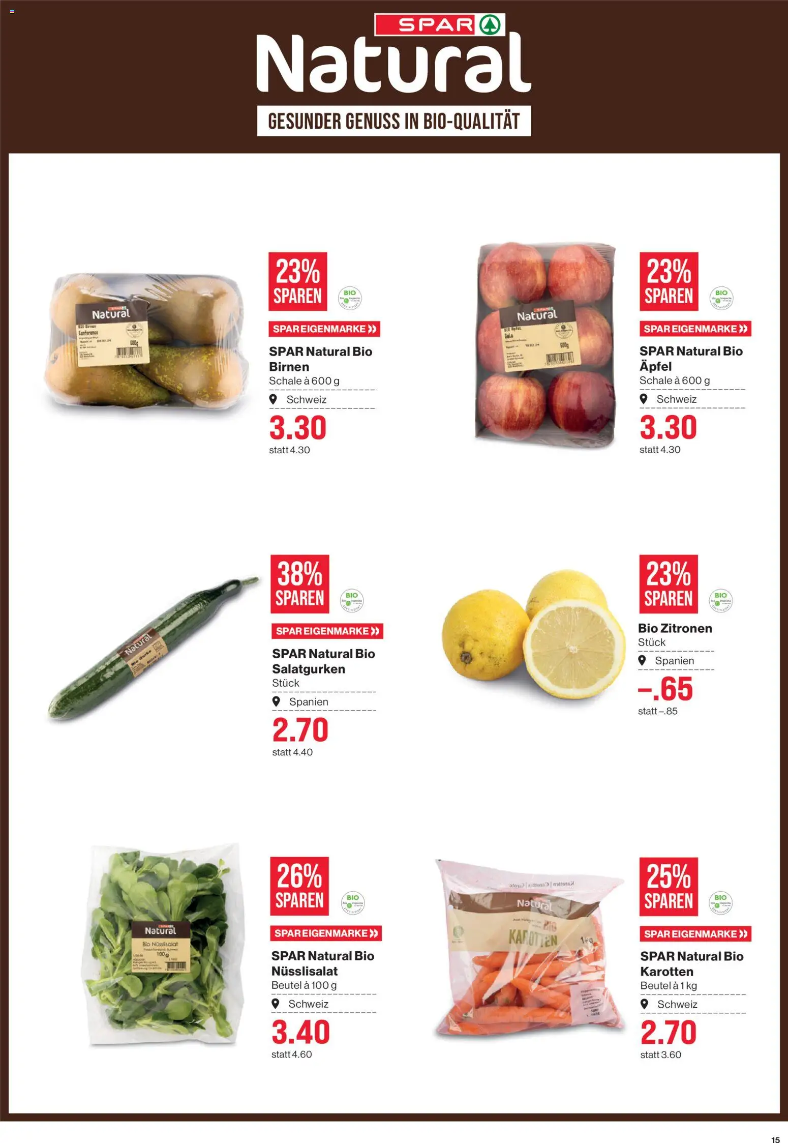 SPAR Aktionen – gültig ab 15.01.2026 | Seite: 15 | Produkte: Kammerjunker, Äpfel