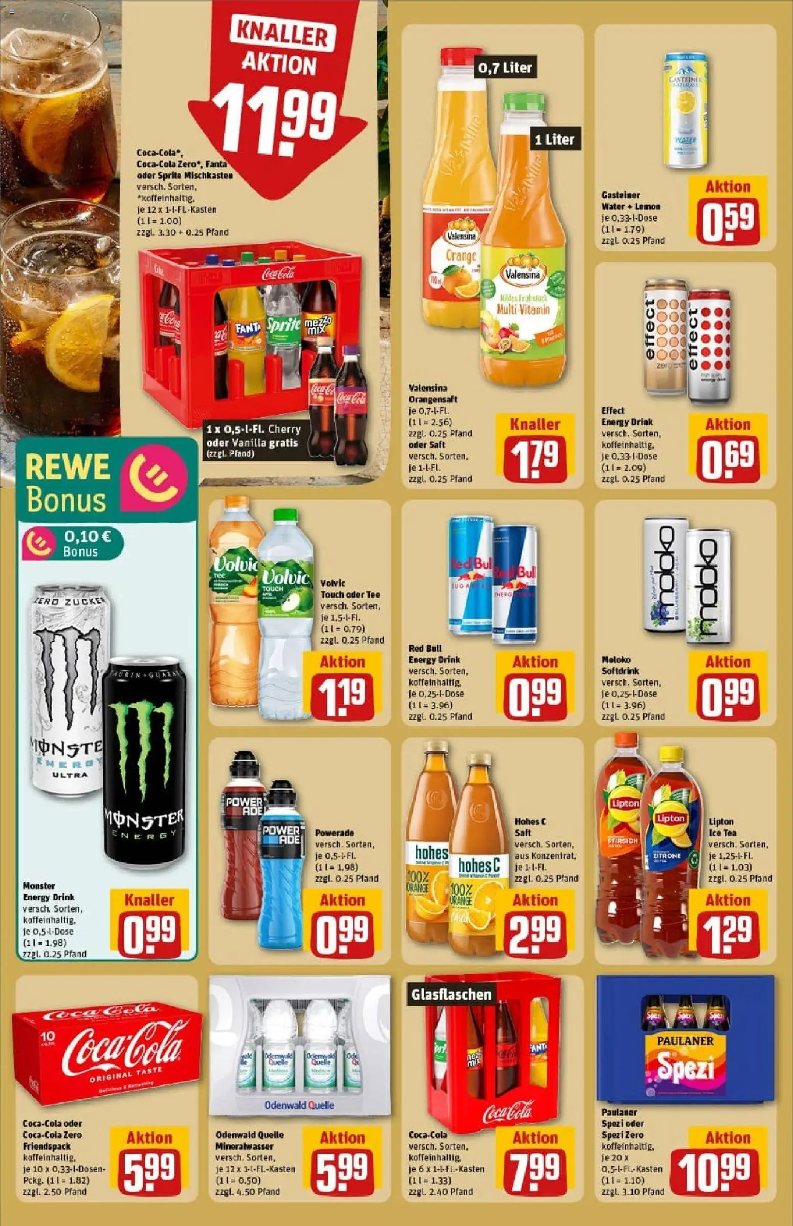 Rewe prospekt Weinheim	 – gültig ab 26.10.2025 | Seite: 20 | Produkte: Red bull, Energy, Valensina, Zitrone