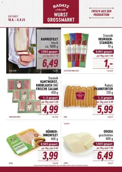 Vorschau von dem Prospekt - Radatz Flugblatt gültig ab 18.08.2025