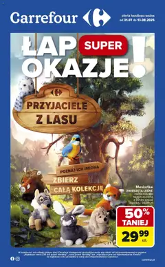 Pogląd oferty "Carrefour Gazetka - Łap okazje od czwartku" - ważna od 31.07.2025