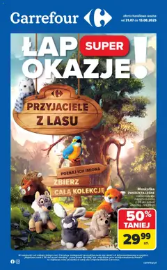 Pogląd oferty "Carrefour Gazetka - Łap okazje od czwartku" - ważna od 31.07.2025
