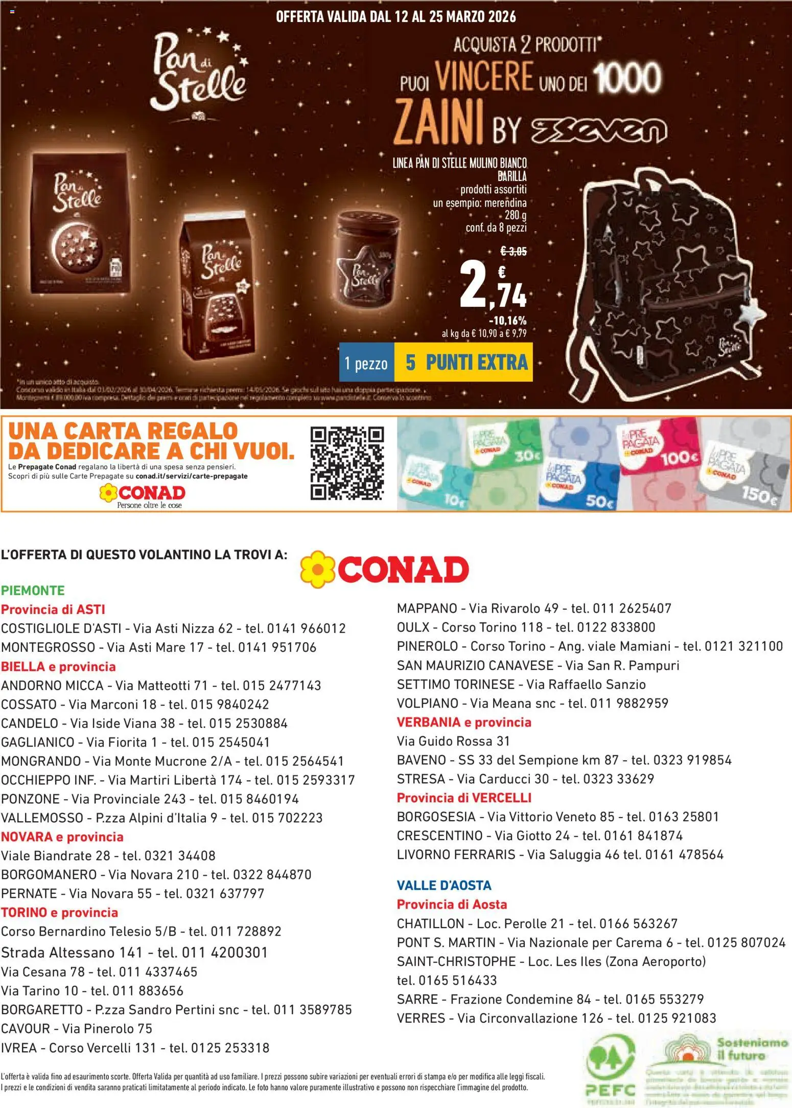 Volantino Conad del 26.02.2026 | Pagina: 12 | Prodotti: Stampa