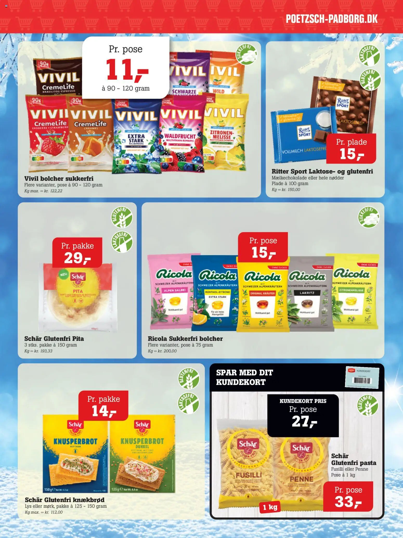Poetzsch Padborg tilbudsavis – gyldig fra 08.01.2026 | Side: 3 | Produkter: Creme, Pasta, Nødder, Knækbrød